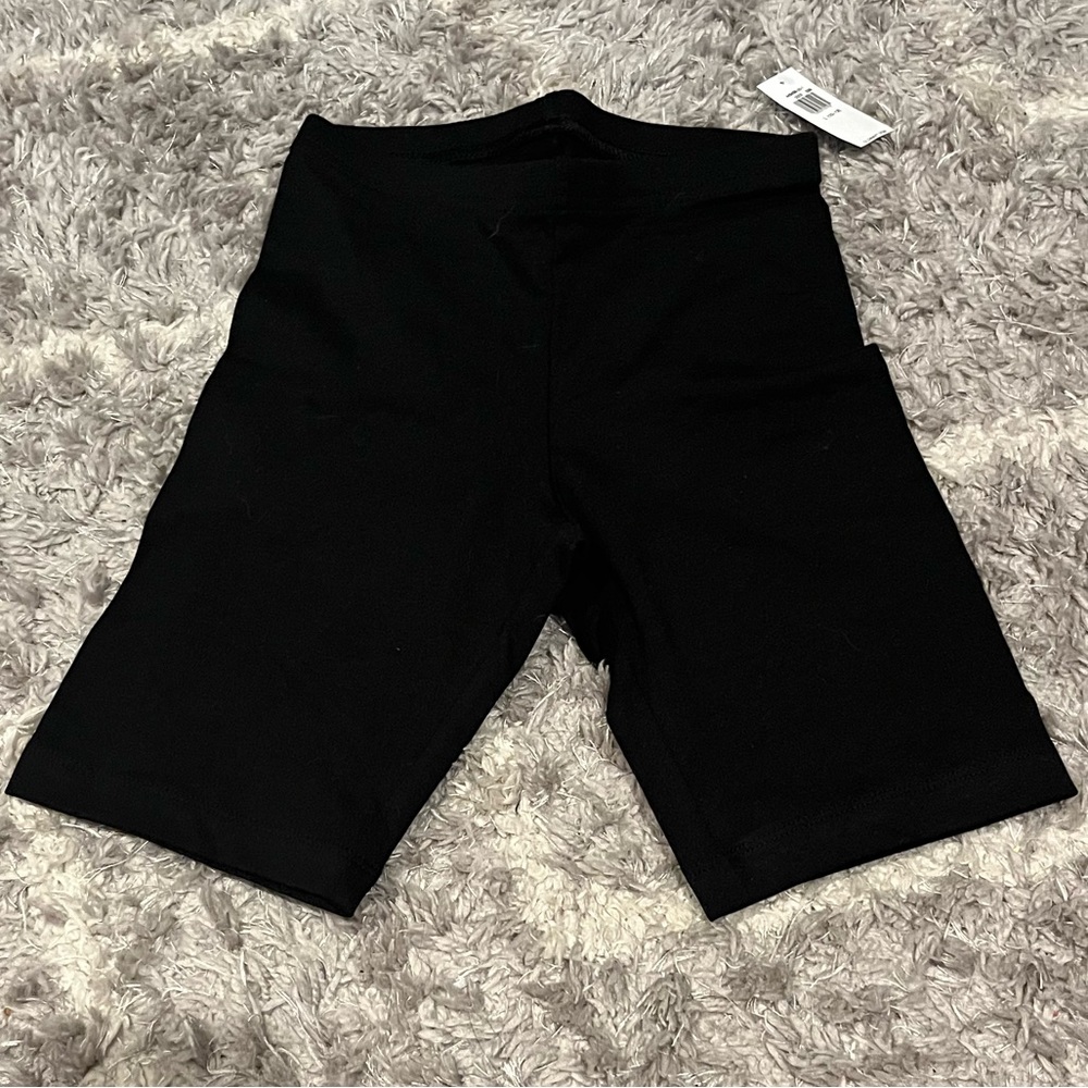 NWT - Girls Biker Short Leggings - Wear back to school! Old Navy Size Large